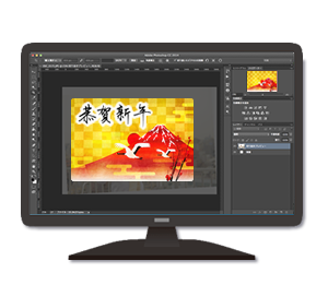 創作デザインのサンプル