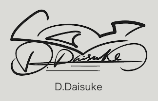 D.Daisukeのサインデザイン