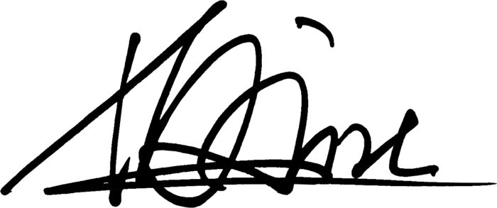 サイン例－坂内和士