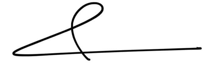 サイン作成によく使われている直線のフレーム