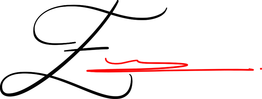 Eのサインデザイン E_007｜長い斜線を軸に、上の飾りと左下のループを組み合わせたE。